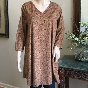 Peach Love Oversized Tunic